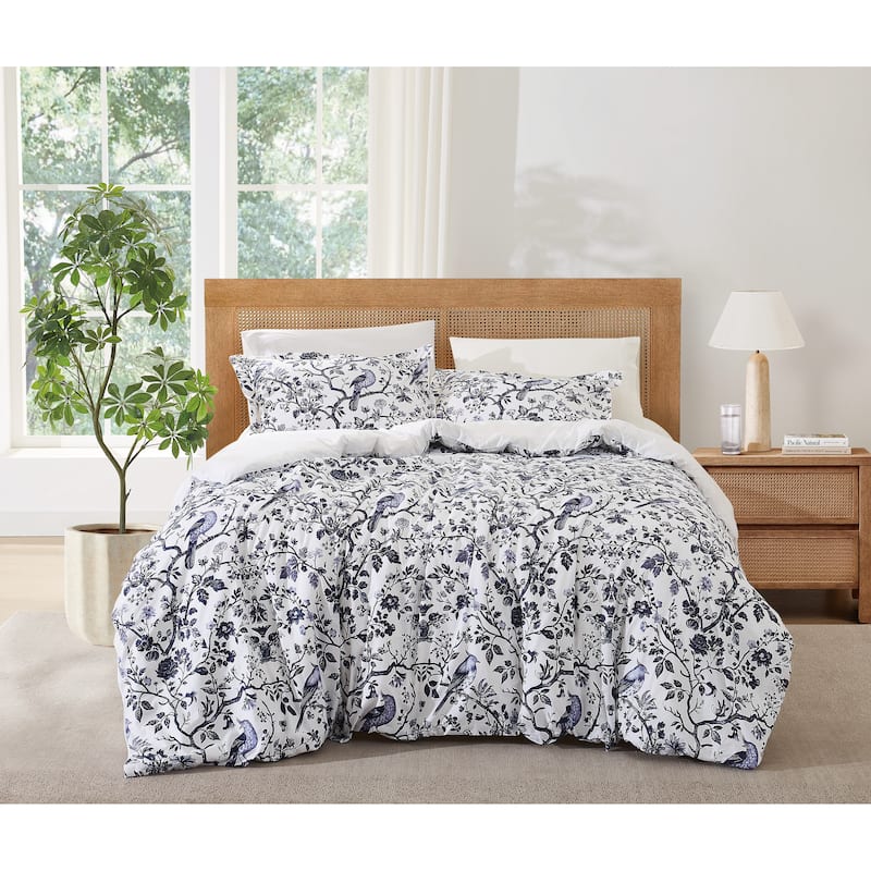 Brooklyn Loom Ava Floral Comforter Set