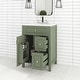 preview thumbnail 5 of 37, 24-Inch Bathroom Vanity with Ceramic Sink - 24" x 18" x 34"
