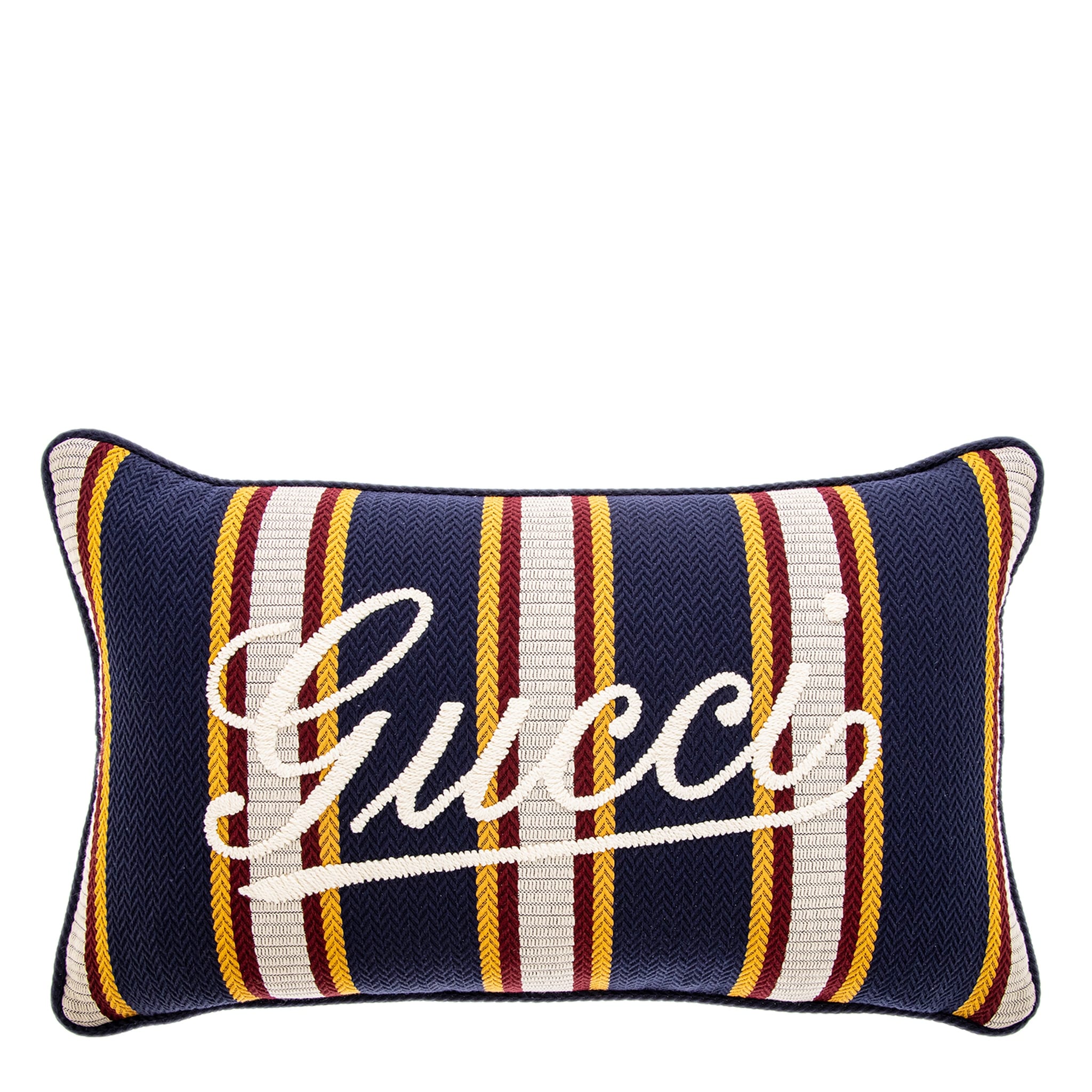 Gucci クッション Gucci-Striped-Cotton-Jacquard-