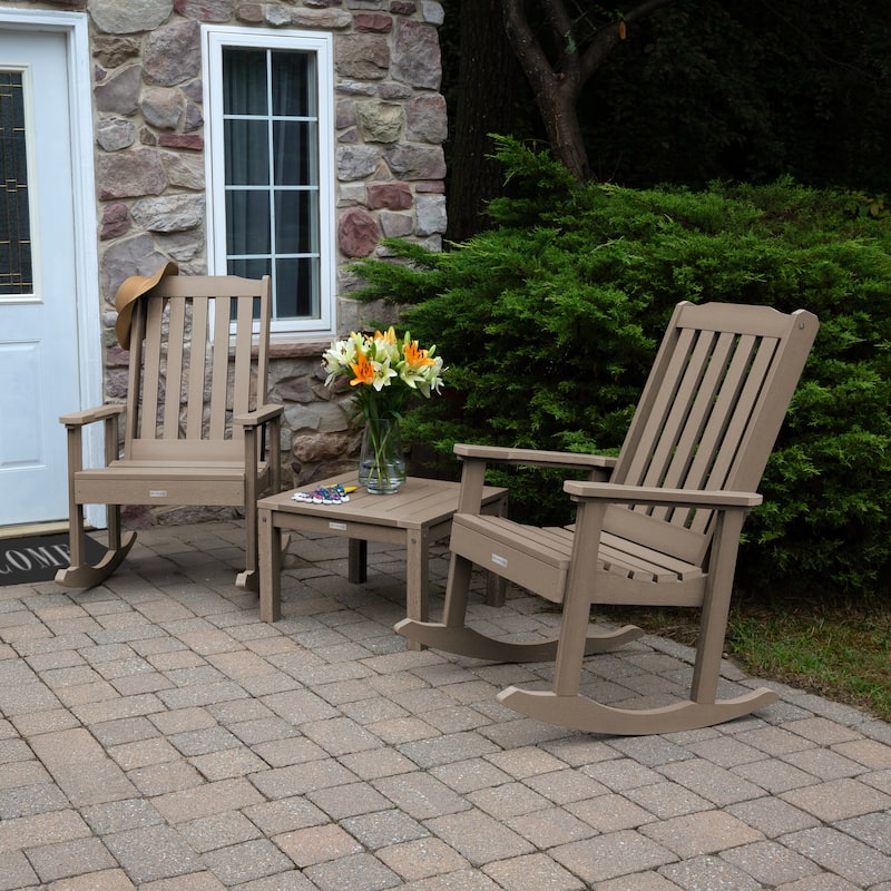 HIGHWOOD Rocking Chairs and Side Table (3-piece Set)
