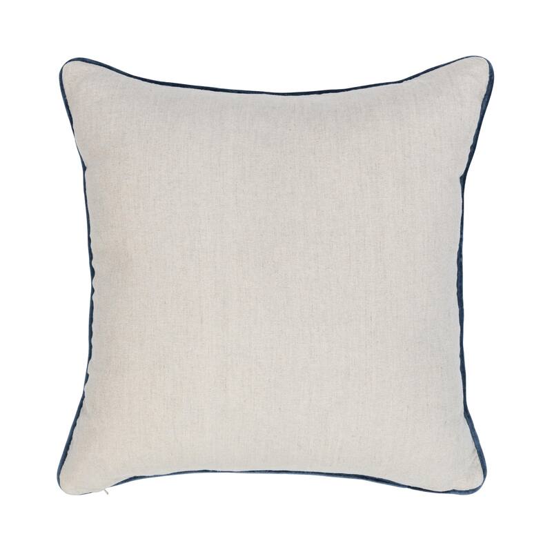 Villa by Classic Home Davenport Linen Fabric Throw Pillow