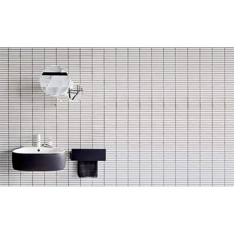 Villagio Stacked Brick Porcelain Mosaic Tile