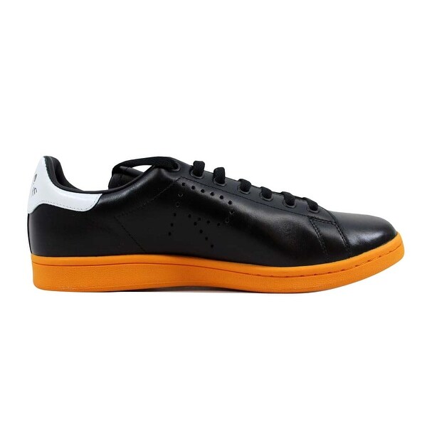 raf simons stan smith black orange