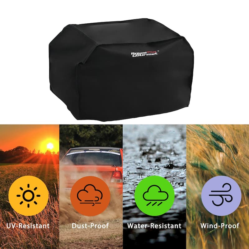 Royal Gourmet CR2005 24'' Outdoor Table Top Grill Cover, Black