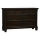 preview thumbnail 1 of 5, Glendale 6 Drawer Double Dresser