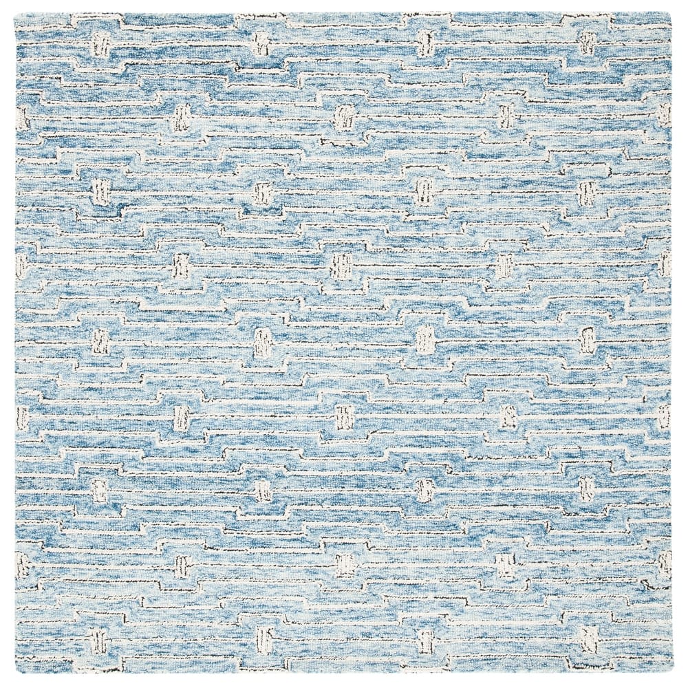 SAFAVIEH Handmade Micro-Loop Gatienne Modern Wool Rug