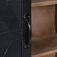 Kate and Laurel Cates Decorative Wood Cabinet with Sliding Barn Door - 22x28