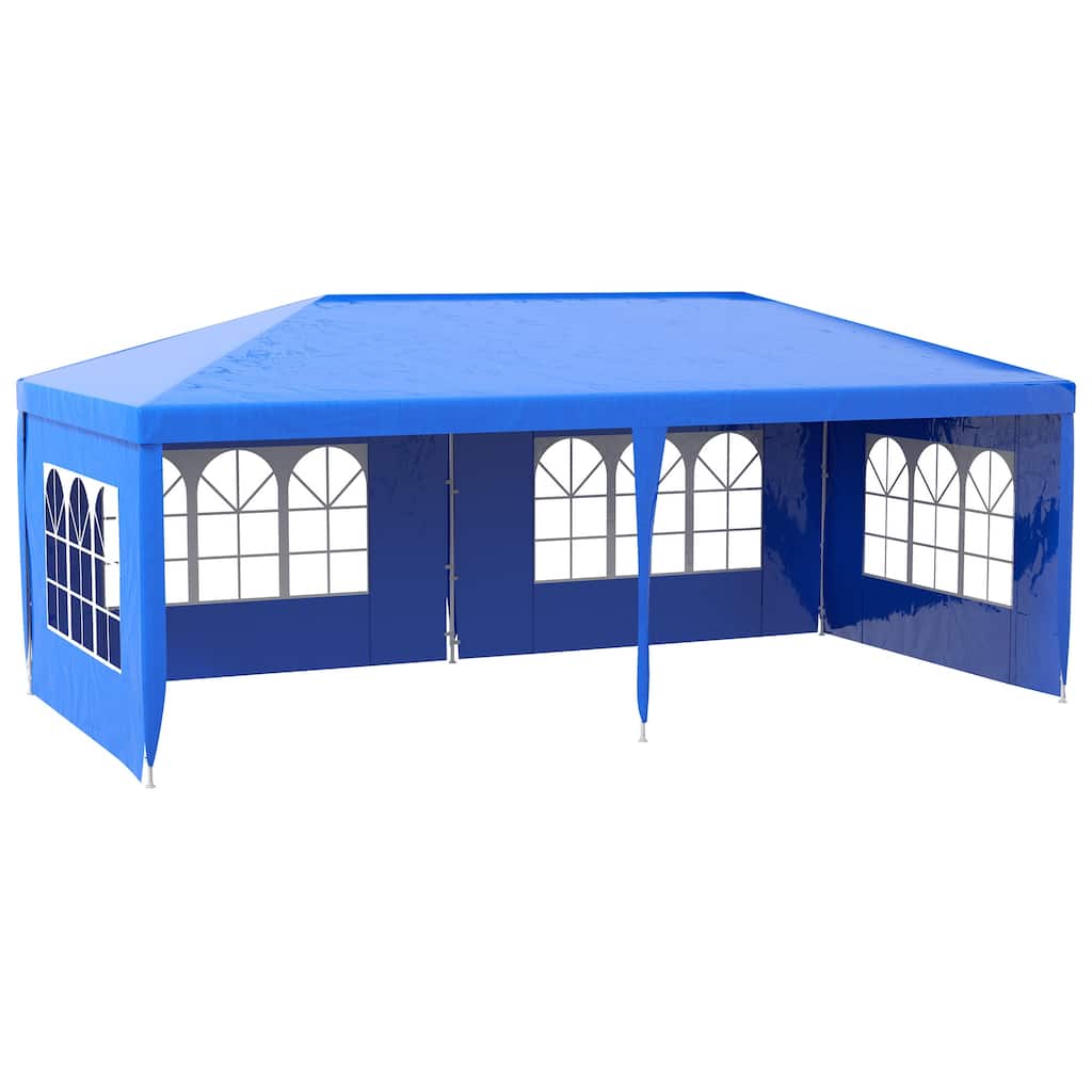 Large Outdoor Party Tent with Removable Sidewalls for Events and Gatherings
