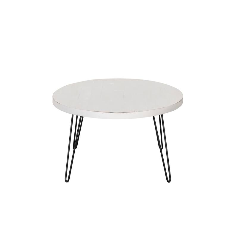 Raffles 44" Wood Oval Cocktail Table
