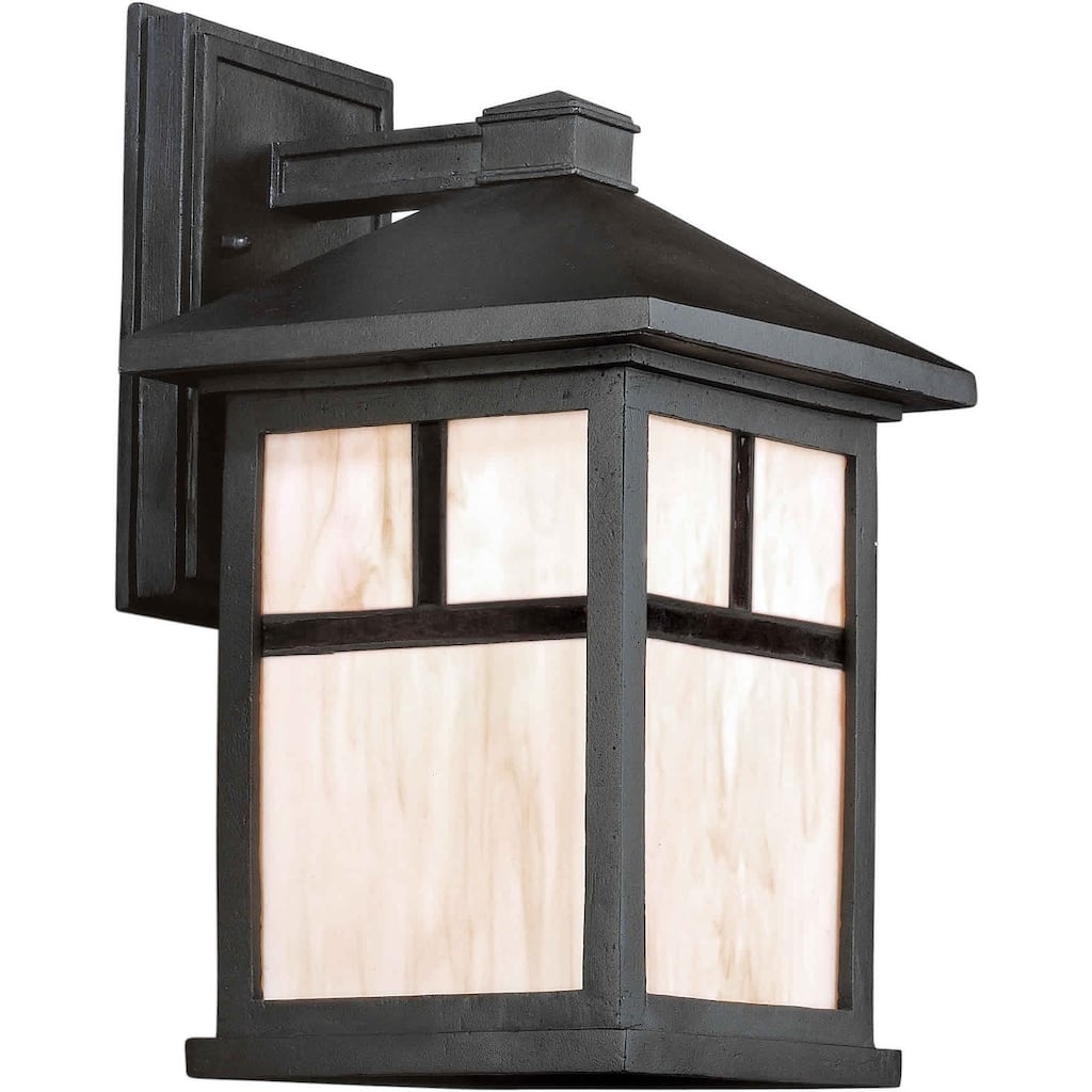 Forte Lighting Craftsman / Mission 1 Light Outdoor Wall Sconce from