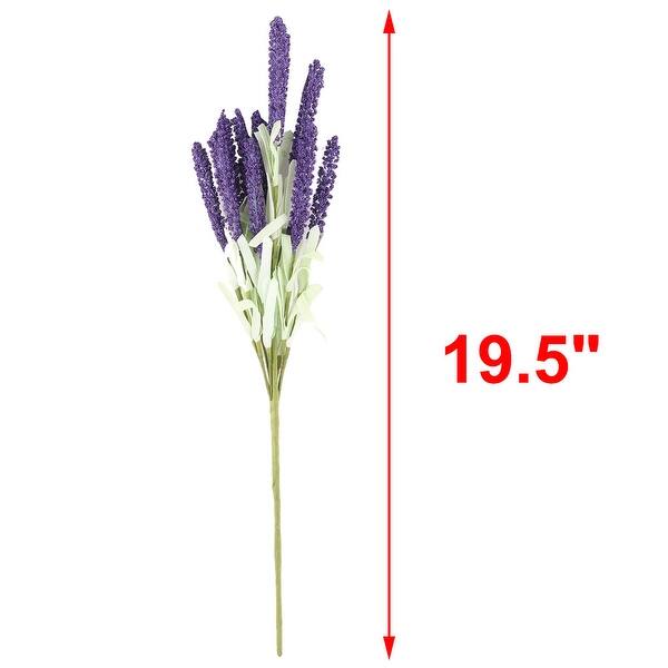 Shop Household Foam Table Desk Decor Artificial Flower Lavender