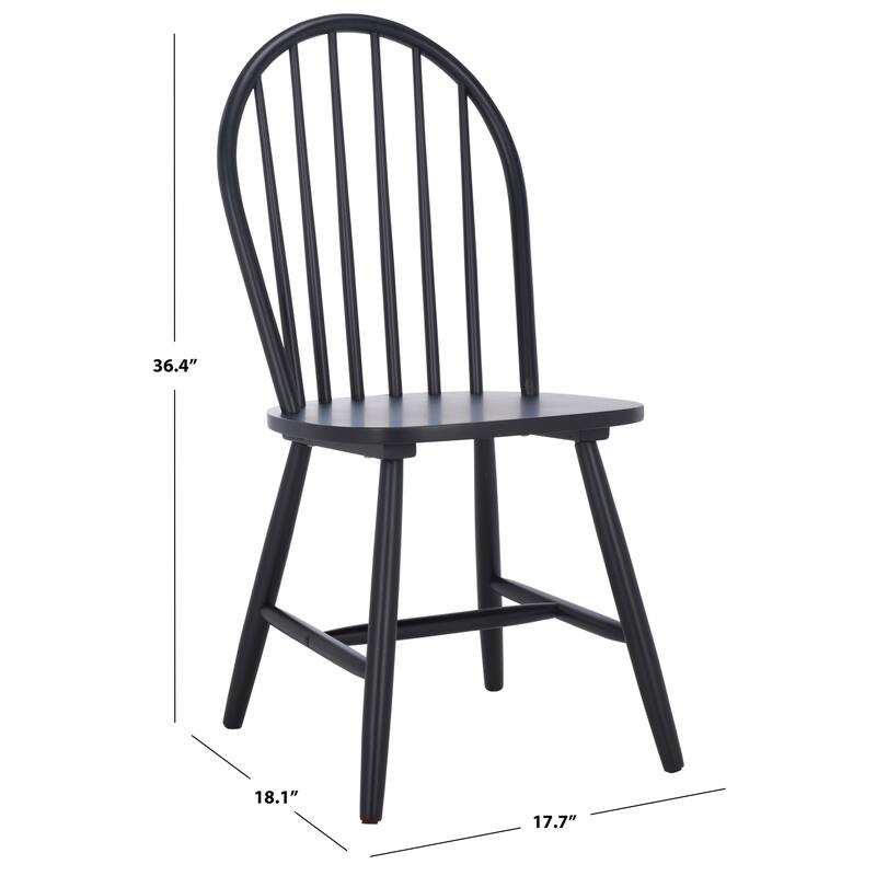 SAFAVIEH HOME Omaha Dining Chair (Set of 2) - 18"W x 18"D x 36"H