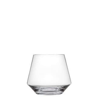Zwiesel Glas Pure Crystal Stemless Burgundy Glass, 17.1 Ounce, Set of 6