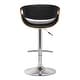 preview thumbnail 17 of 36, Butterfly 24" Adjustable Swivel Bar Stool