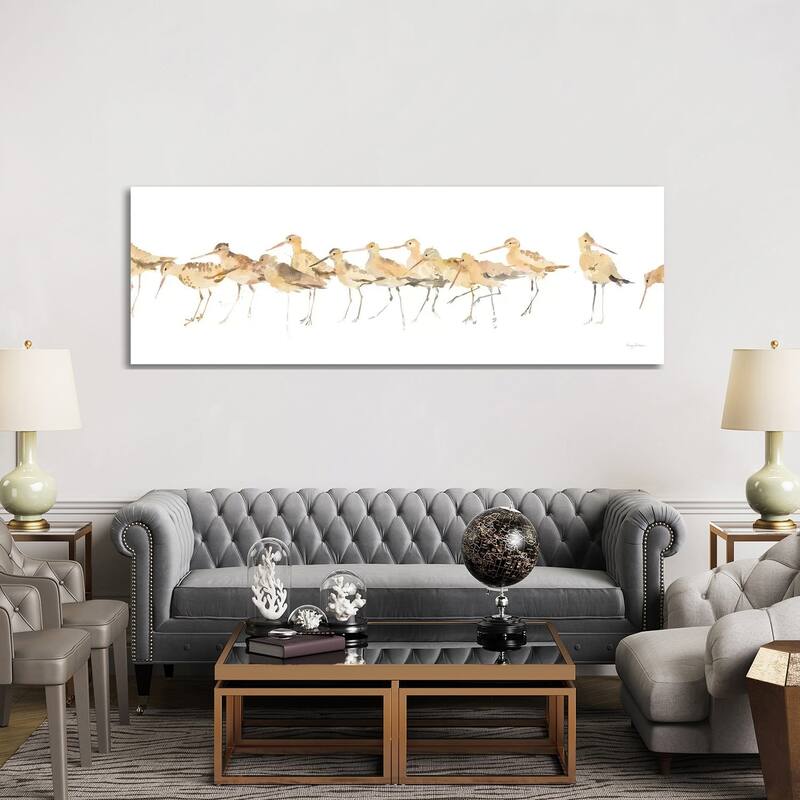 iCanvas "Watercolor Sandpipers" by Avery Tillmon Canvas Print