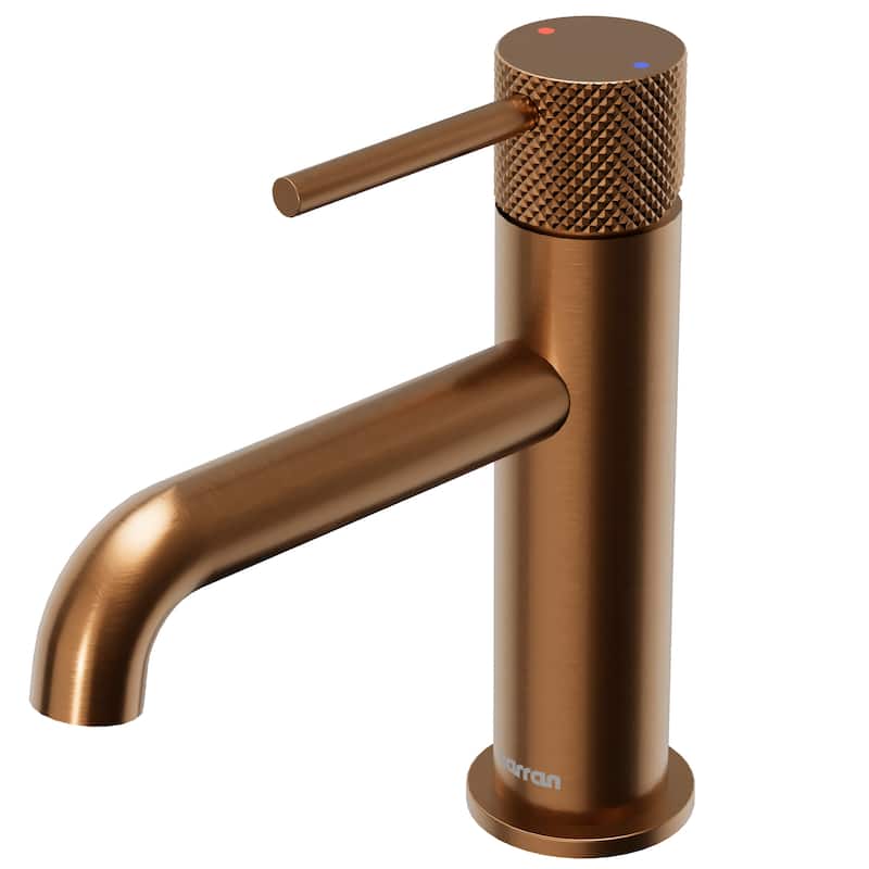 Karran Tryst KBF460 Single-Handle Single Hole Basin Bathroom Faucet with Matching Pop-up Drain