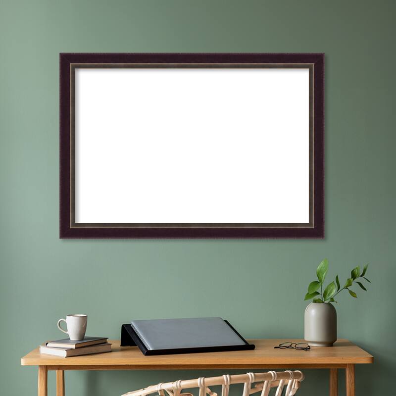 Amanti Art Signore Bronze Framed Dry Erase Magnetic Board