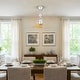 preview thumbnail 6 of 9, Rennnsan 5-Speed 5-Blade Mid-Century Modern Silver Metal & Natural Wood-Tone Plastic Ceiling Fan with Remote for Living Room