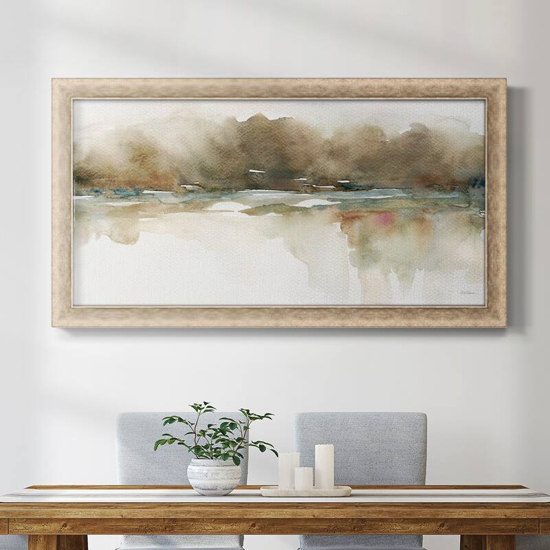 Softer Reflections Premium Framed Canvas- Ready to Hang