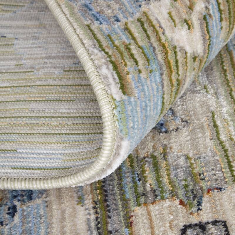 Melrose R39P3 Floral & Botanical Traditional Area Rug