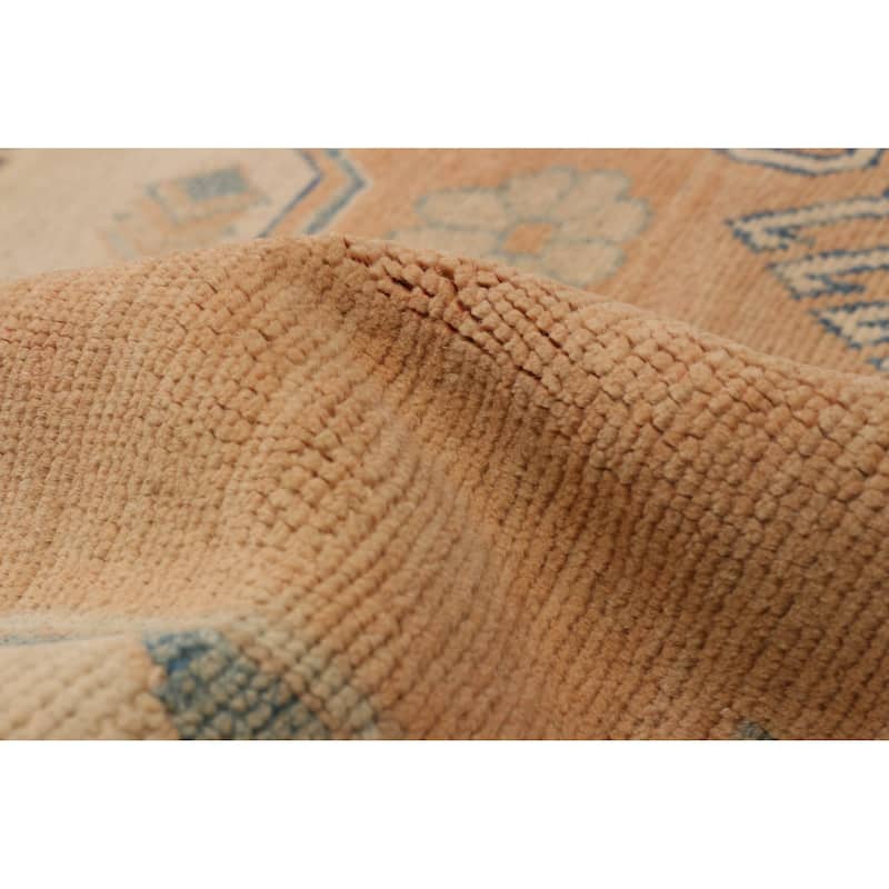 ECARPETGALLERY Hand-knotted Finest Ghazni Copper Wool Rug - 6'5 x 10'0