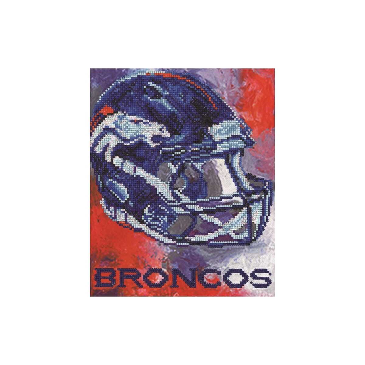 Shop 51236 Diamond Art Kit 10x12 Nfl Team Denver Broncos
