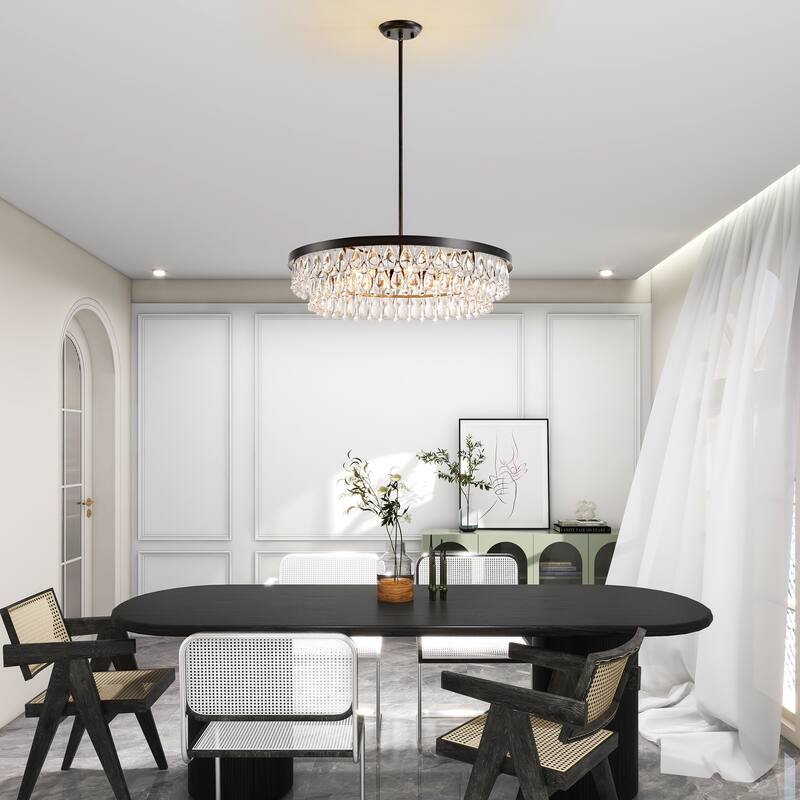 Viviana Crystal 6-light Chandelier