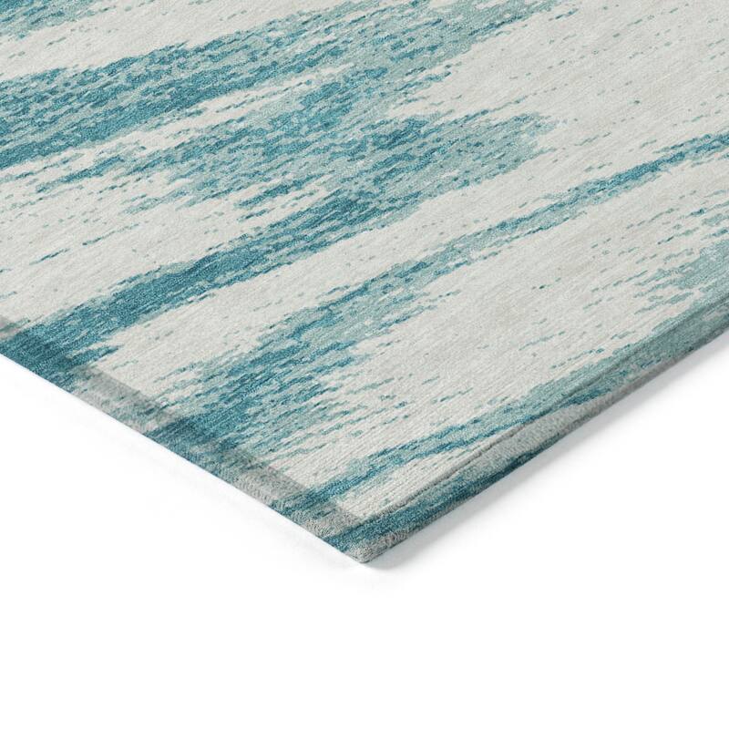 Machine Washable Indoor/ Outdoor Chantille Chevron Modern Rug