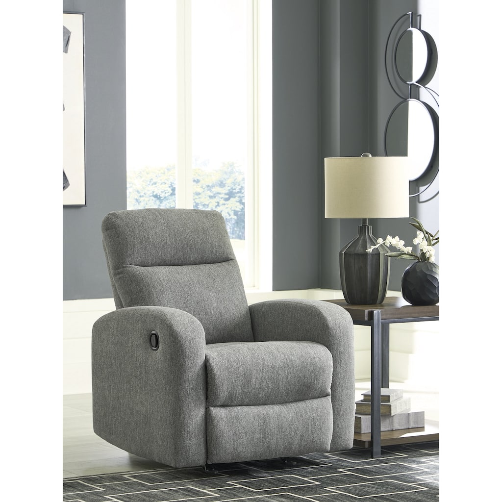 Signature Design by Ashley Carrigan Lane Gray Recliner
