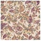preview thumbnail 15 of 69, SAFAVIEH Handmade Blossom Chong French Country Floral Wool Rug 6' Square - Ivory/Plum