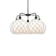 Option Oil Rubbed Bronze / White Glass with White Rope