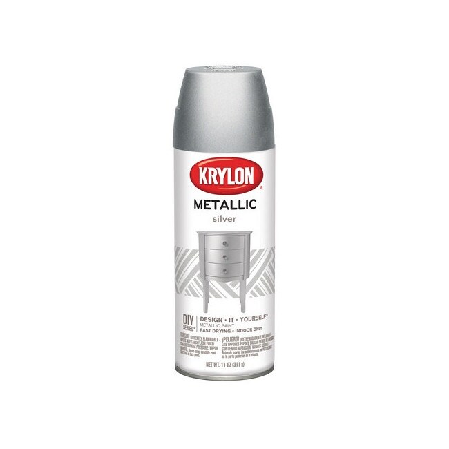 Krylon Sherwin Williams 1406 Silver Metallic Spray 12oz Overstock 30011482