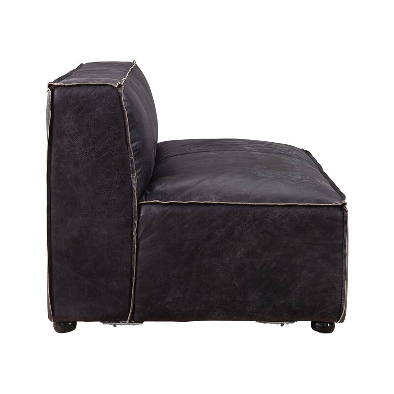 ACME Birdie Modular Armless Loveseat in Antique Slate