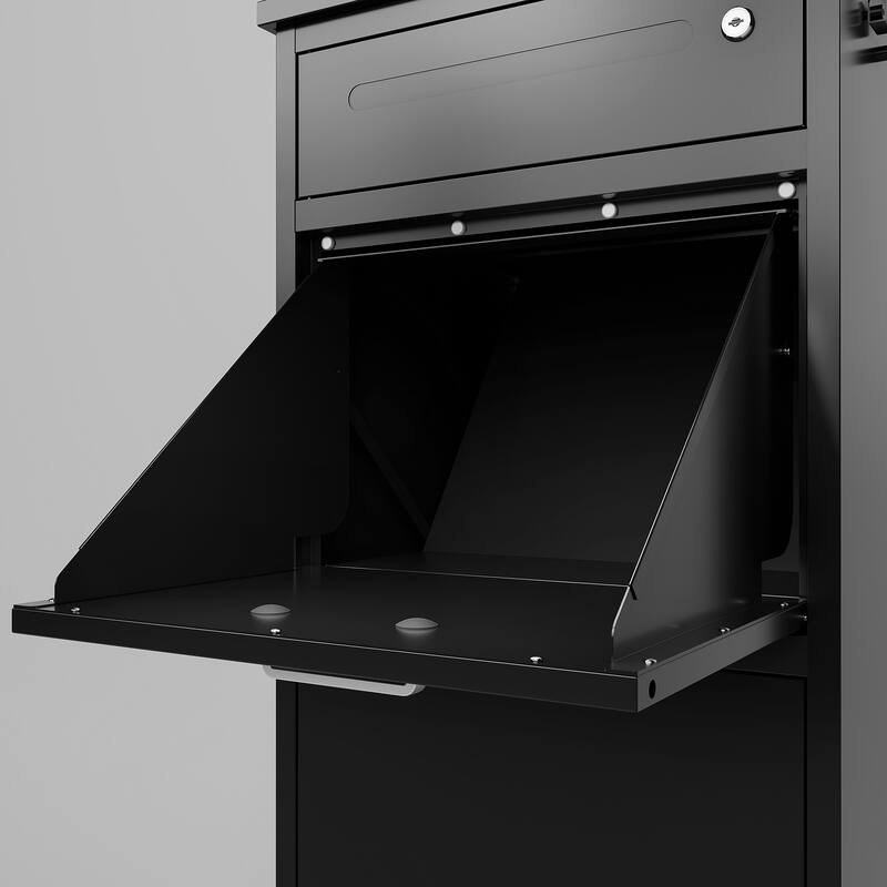 Heavy-Duty Steel Package Drop Box with Anti-Theft Design, Weather-Resistant