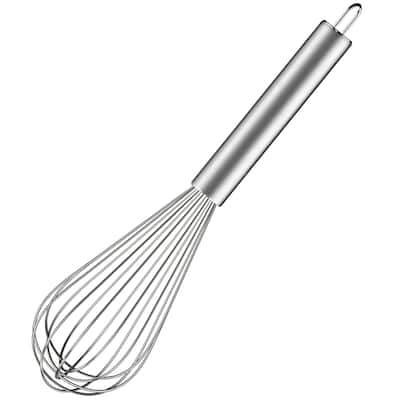 Stainless Steel Manual Handheld Egg Cream Mixing Mixer Beater Whisk