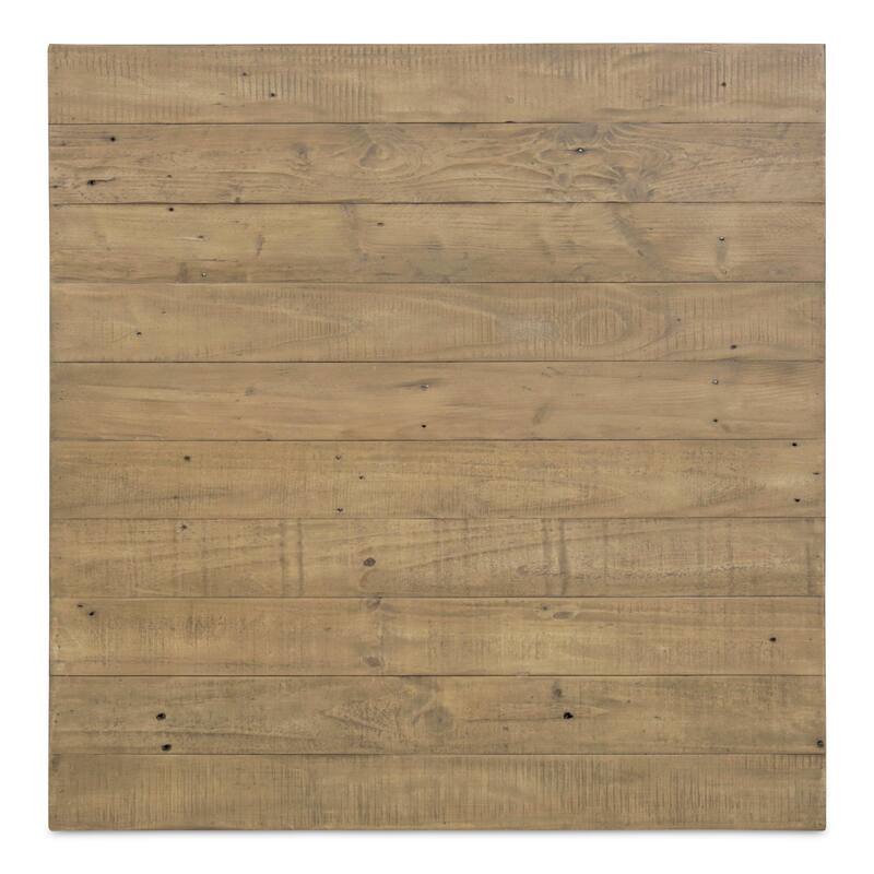 NADAAL STUDIOS Niall, Square Wooden Coffee Table, Brown - 31.5 X 31.5 X 16