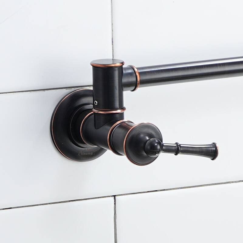 Clihome Double Handle 360 Degree Kitchen Pot Filler
