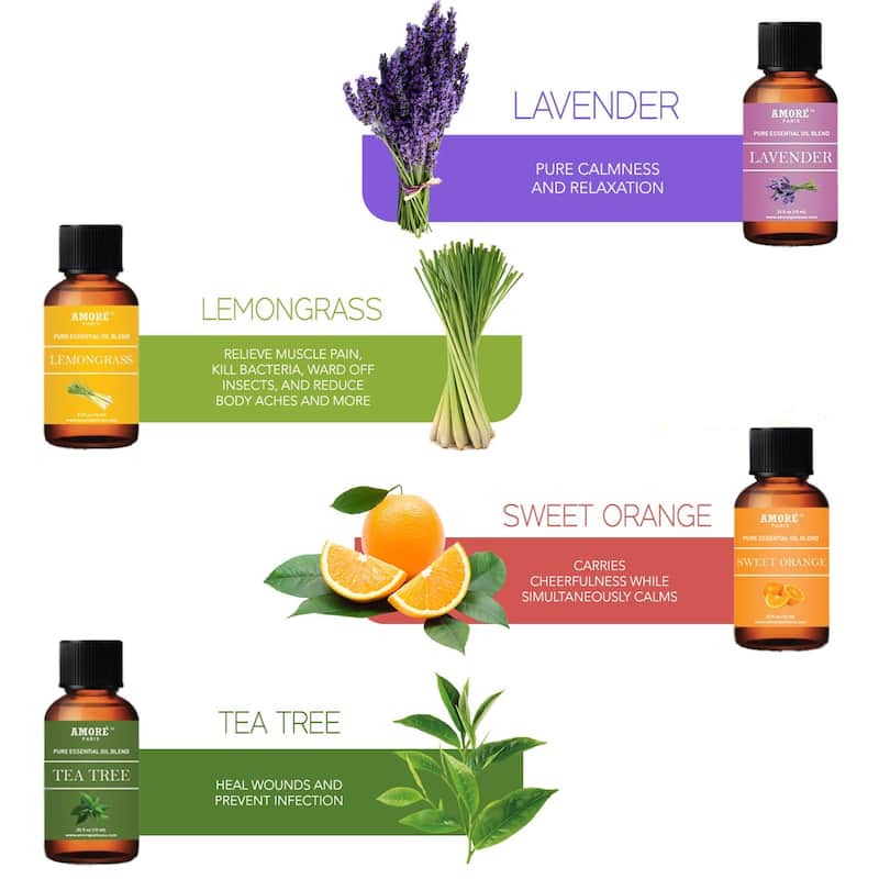 Aromatherapy Pure Therapeutic 16 - Piece High Grade Essential-Oils