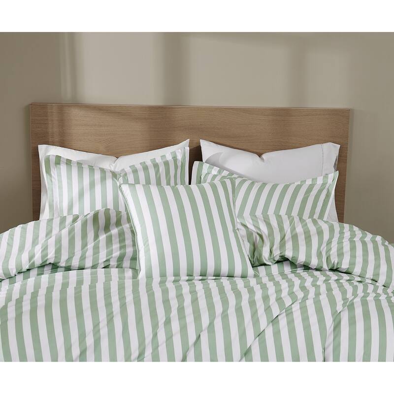 Brooklyn Loom Levi Stripe 20x20 Decorative Pillow with Removable Cover