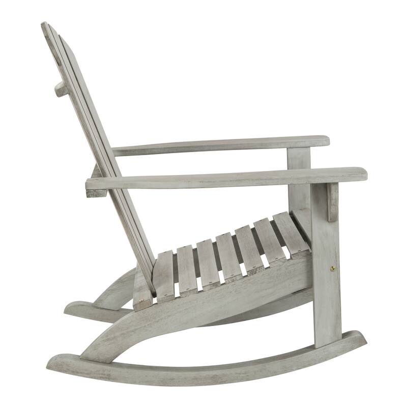 SAFAVIEH Rianna Adirondack Wood Rocking Chair - 28W x 37D x 33H