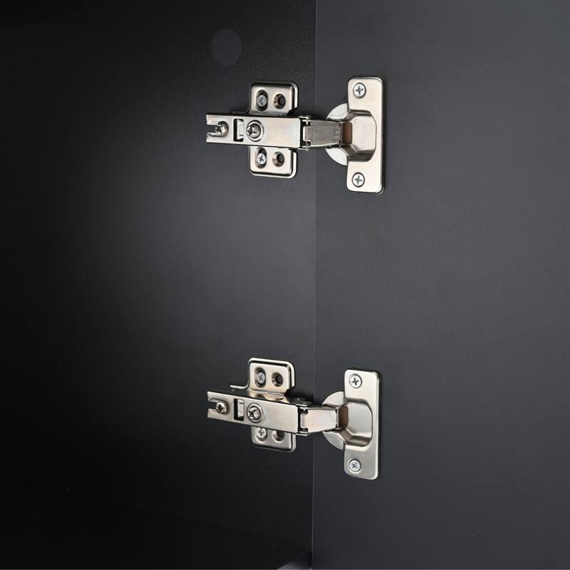 71" Minimalist TV Cabinet with Geometric Honeycomb Pattern - Gold Accents, Cable Management, Storage