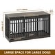 preview thumbnail 11 of 38, Moasis Extra Large Dog Crate Furniture with Sliding Doors