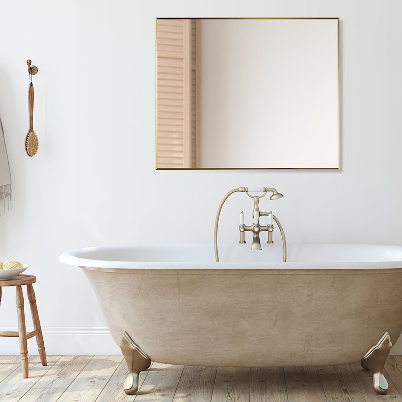 Altair Sassi Bathroom/Vanity Aluminum Framed Wall Mirror