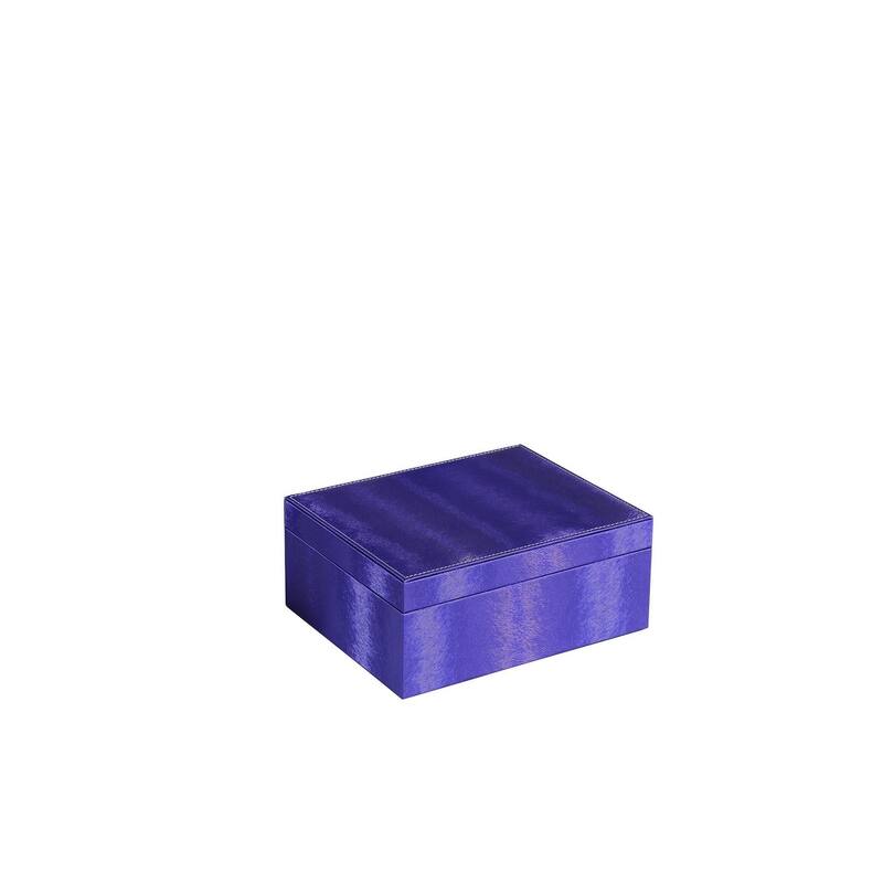 9.8" Long Jewelry Case, Azure Blue