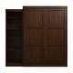 preview thumbnail 35 of 54, Pur Queen Murphy Bed with Storage Unit (90W) by Bestar