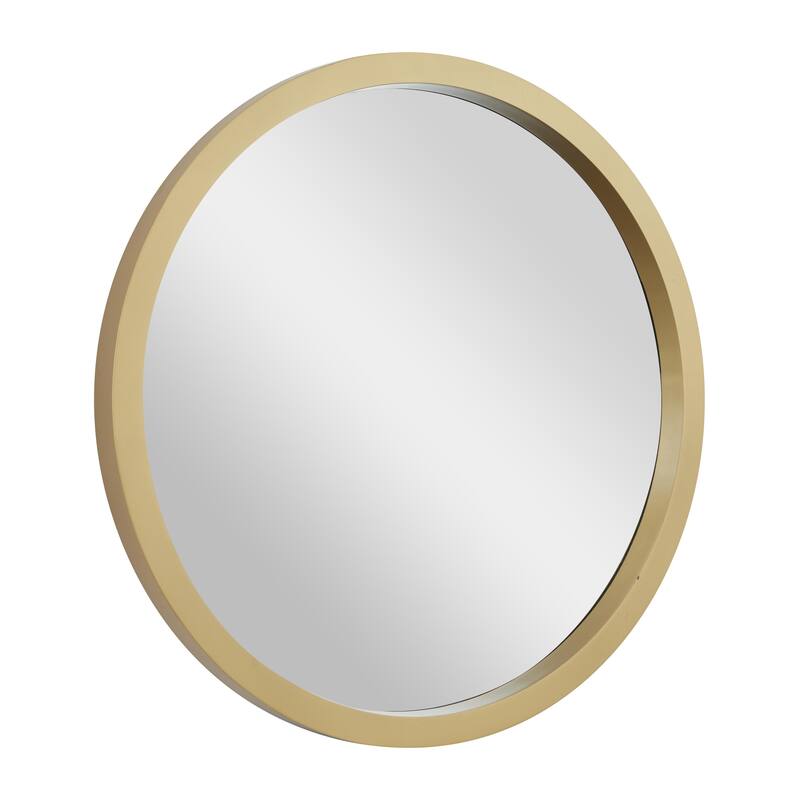 Black, White or Gold Wooden Room Wall Mirror with Thin Frame