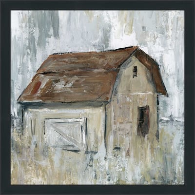 "Barn At Dusk" by Carol Robinson Print on Acrylic.