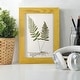 preview thumbnail 10 of 138, Nature Printed Ferns IX -Framed Print w/glass-Cherry Red