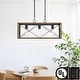 preview thumbnail 1 of 48, Acroma 3 - Light Linear Modern Farmhouse Rectangle Chandelier - N/A