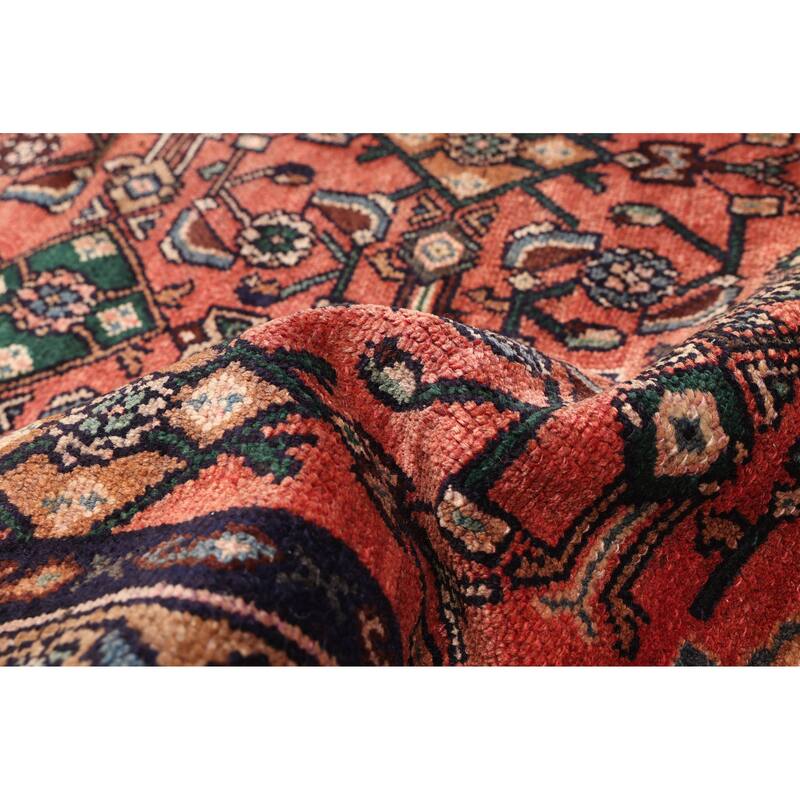 ECARPETGALLERY Hand-knotted Andelz Dark Copper Wool Rug - 3'4 x 9'8